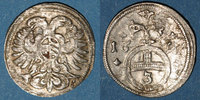 EUROPA Silésie. Léopold I (1657-1705). 3 pfennig 1696. Opole (Oppeln)