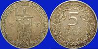 KAISERREICH M&Uuml;NZEN 5 reichsmark 1925 G Allemagne. R&eacute;publique de Weimar. ... 126,00 EUR  zzgl. 9,80 EUR Versand