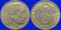 KAISERREICH M&Uuml;NZEN 5 reichsmark 1938 E Allemagne. 3e reich (1933-1948). ... 37,00 EUR  zzgl. 9,80 EUR Versand