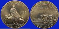 M&Uuml;NZEN AUS ALLER WELT (OHNE EUROPA) 1/2 dollar 1995 S Etats Unis. st 16,00 EUR  zzgl. 9,80 EUR Versand