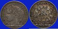 FRANZ&Ouml;SISCHE MODERNE M&Uuml;NZEN 20 centimes 1851 A 2e r&eacute;publique (1848-1852)... 32,00 EUR  zzgl. 9,80 EUR Versand