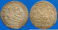 EUROPA 1592 Pologne. Sigismond III (1587-1632). Trojak Riga Tr&egrave;s l&eacute;ger d... 184,00 EUR  zzgl. 9,80 EUR Versand