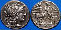 R&Ouml;MISCHE REPUBLIK Denier vers 149 R&eacute;publique romaine. C. Junius C. f. (v... 473,00 EUR  zzgl. 9,80 EUR Versand