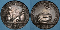 LOTHRINGEN Jeton Lorraine. Casimir Antoine Metz de Caumartin, intendant. cuivre -