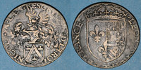 MARKEN - JETONS (RECHENPFENNIGE) Jeton Eléonore d'Autriche (épouse de François I 1530-58) et son trésorier Nicolas van Laen. cuivre -