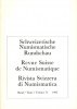 NUMISMATIKBÜCHER Revue suisse de numismatique. -