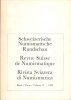 NUMISMATIKBÜCHER Revue suisse de numismatique. -
