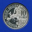 Belgien 10 Euro Silber 2007 Internationales Polarjahr - Antarctica Princess Elisabeth Polierte Platte in Folder & Schuber; OVP