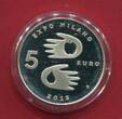 San Marino 5 Euro Silber 2015 Expo Mailand Polierte Platte in Kapsel, Zertifikat, Box & Karton; OVP