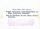 Notgeld Gutschein Zwanzig Mark Oktober 1918 Einswarden Frerichswerft gebraucht