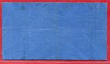 Halle 10 Mark 1. Juni 1916 Offizier Gefangenenlager Leinen Blau mit Stempelung POW Officers camp WW I gebraucht siehe Bild als Zustandsangabe