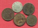 Haiti Lot 5 Münzen Mixed Lot siehe Bild