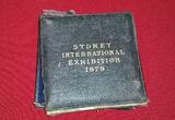 Australien Bronzemedaille Sidney International Exhibition 1879 - Weltausstellung - Copper Alloy fast prfr., das Etui ist leicht beschädigt (bitte Bild ansehen)