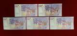 Verschiedene Länder 5 x 0 Euro Scheine - Banknoten 2016/ 2018 Tourist Banknotes Fünf Stück Konvolut - Euro Souvenir - Städtemotive Bankfrisch
