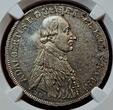 Germany Deutschland Fulda 1/2 Taler 1796 Adalbert III. von Harstall, 1788-1802. Kontribution. Finest known to NGC Top POP NGC MS 63+ USA NGC Best Bewertet
