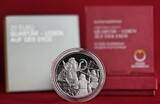 Österreich, Austria 20 Euro Silber 2015 Quartär - Leben auf der Erde PP in Kapsel mit Zertifikat und Etui OVP
