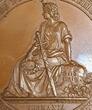Königreich Preußen Medaille Bronzemedaille Preußen 1844 Gewerbeausstellung Berlin, Eisenbahnmotiv Adler überdurchschnittli vz-prfr. kl. Flecken