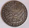 Anhalt Schaumburg Fürstentum 1/2 Konventionstaler 1774 Carl Ludwig Ausbeute des Holzappeler Bergwerks f.vz- tolle Patina min. Rdf