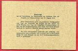 German Colonies Kolonien Kamerun 50 Mark 12. August 1914 Schatzschein Adler 62 mm I-