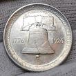 USA 1/2 Dollar 50 Cents 1926 150 Years Sesquicentennial vz-prfr patina