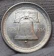 USA 1/2 Dollar 50 Cents 1926 150 Years Sesquicentennial vz-prfr patina
