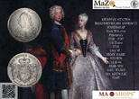 Brandenburg Ansbach 1/2 Taler 1729 Karl Wilhelm Friedrich Carl 1729 - 1757 RR Sehr Selten Gutes sehr schön