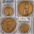 Germany, Third Reich 1933 - 1945 Bronzemedaille Volksabstimmung Saarland 1935 Deutsch ist die Saar PCGS SP64 Mattiert USA Grading