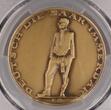Germany, Third Reich 1933 - 1945 Bronzemedaille Volksabstimmung Saarland 1935 Deutsch ist die Saar PCGS SP64 Mattiert USA Grading