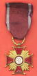 Polen, Poland Peoples Republic Orden mit Band ab 1960 Verdienst-Kreuz, Republik Polen RPL in Gold mit Etui leicht gebraucht, siehe Bild
