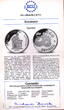 Spanien 5 ECU 1991 Averroes PP in Kapsel mit Zertifikat