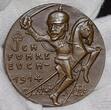 Deutschland Karl Goetz Preußen Guß Bronzemedaille Cast Bronze Medal Kaiser Wilhelm 1914 1919 Ich führe Euch herrlichen Zeiten Entgegen Kriegsopfer fast wie gegossen