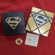 Kanada 100 Dollars Gold 2014 Iconic Superman Comic Book Covers The Adventures of Superman #596 (2001) Polierte Platte Farbmünze mit Box, Umkarton und Zertifikat OVP