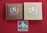 Salomonen, Solomon Islands 5 Dollar Silbermünze 2017 Gladiators - 2 OZ Silver Coin - Gladiatoren - Secutor Antique Finish mit Box, Umkarton & Zertifikat