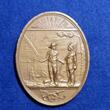 USA Bronzemedaille 1881 / Ca 1960 ? U.S. Mint Medal No. 629 President James Garfield Indian Peace Medal Vorzüglich prägefrisch