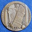 Germany Deutschland Karl Götz Medaille Bronze Gußmedaille Bronze Cast 1918 Revolution in Bayern Curt Eisner Ministerpräsident Fast wie Gegossen,übliche Gußfehler Fleck