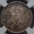 Deutschland Germany Kaiserreich 50 Pfennig 1901 A Very Scarce Type Coin Seltener Typ NGC MS 61 prägefrisch Patina