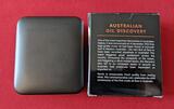 Niue Islands 1 Dollar Silbermünze 2013 Australian Oil Discovery 1953 - Öl Entdeckung in Australien Polierte Platte Farbmünze mit Etui, Zert. & Umkarton