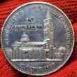 Deutschland Germany Brandenburg Preußen Segensmünze Silbermedaille 1898 Einweihung der Erlöserkirche in Jerusalem Kaiser Wilhelm II. Palästinareise vz aus PP kl. Kratzer