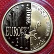 Belgien Belgium 5000 Francs Gold 1999 Kulturhauptstadt Europas Brüssel Albert und Isabella Reeded Edge Riffelrand Polierte Platte nur mit Kapsel, kein Zertifikat keine Box