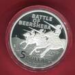 Australien 5 Dollar Silbermünze - 1 oz Silver Proof Coin 2017 Battle of Beersheba - I. Weltkrieg - Charge of the Light Horseman Polierte Platte mit Box, Zert. & Umkarton