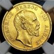 Deutschland Germany Kaiserreich Anhalt Dessau 10 Mark 1901 A Friedrich I. Finest Known to NGC Top Pop NGC MS 65 NGC USA Grading Pachtstück