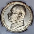 Deutschland Weimarer Republik Germany SILVER Silbermedaille 1926-DATED General Eduard von Liebert ehem. Gouverneur von Deutsch-Ostafrika Jubiläum NGC UNC Details