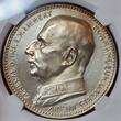 Deutschland Weimarer Republik Germany SILVER Silbermedaille 1926-DATED General Eduard von Liebert ehem. Gouverneur von Deutsch-Ostafrika Jubiläum NGC UNC Details