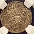 German New Guinea Deutsch Neugiunea 1/2 Mark 1894A Paradiesvogel NGC MS 63 Choice Unc. USA Grading Dunkle Patina