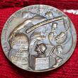 Germany Deutschland Karl Götz Medaille Bronzemedaille geprägt Struck 1920 Besetzung des Maingaus Marschall Foch Ruhr Gespenst prägefrisch
