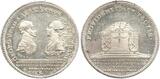 Brandenburg Ansbach Taler 1769 S Vereinigung der Fürstentümer Ansbach und Bayreuth Alexander 1757-1791 vz-prägefrisch winzige haarlinien Schrötlingsfehler