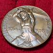 Deutschland Germany Kaiserreich WWI Bronzemedaille Guß 1916 Dated General von Linsingen Siegfried mit Schwert F. Prfr. patina matt winz. Kontaktmarken kl. Kratzer