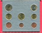 Vatikan, Vatican 3,88 Euro KMS 2003 Johannes Paul II. 1 Cent bis 2 Euro 8 Münzen Bankfrisch in Folder, OVP