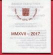 Vatikan 2 Euro Gedenkmünze 2017 1950 Jahre des Matyriums von Petrus und Paulus PP in Kapsel m. Zertifikat, Box & Karton; OVP
