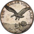Deutschland Germany Kaiserreich 1. Weltkrieg Silvermedal Silbermedaille (1916) Tod von Max Immelmann Death Adler Eagle of Lille NGC MS 60 NGC Grading